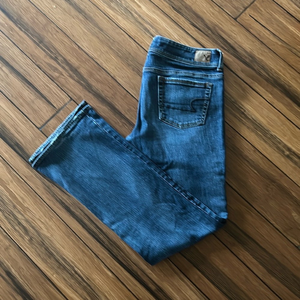 American Eagle kick boot stretch jeans